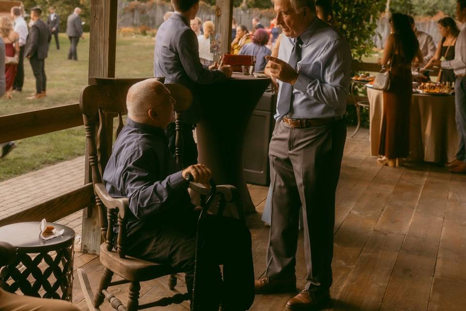 Porch Mingling