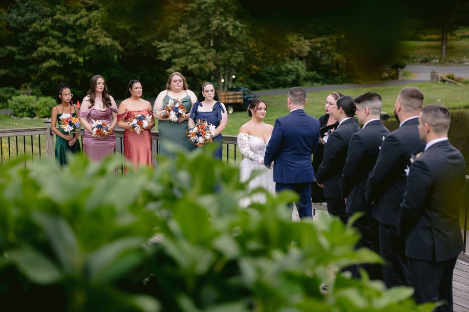 Ceremony on Deck