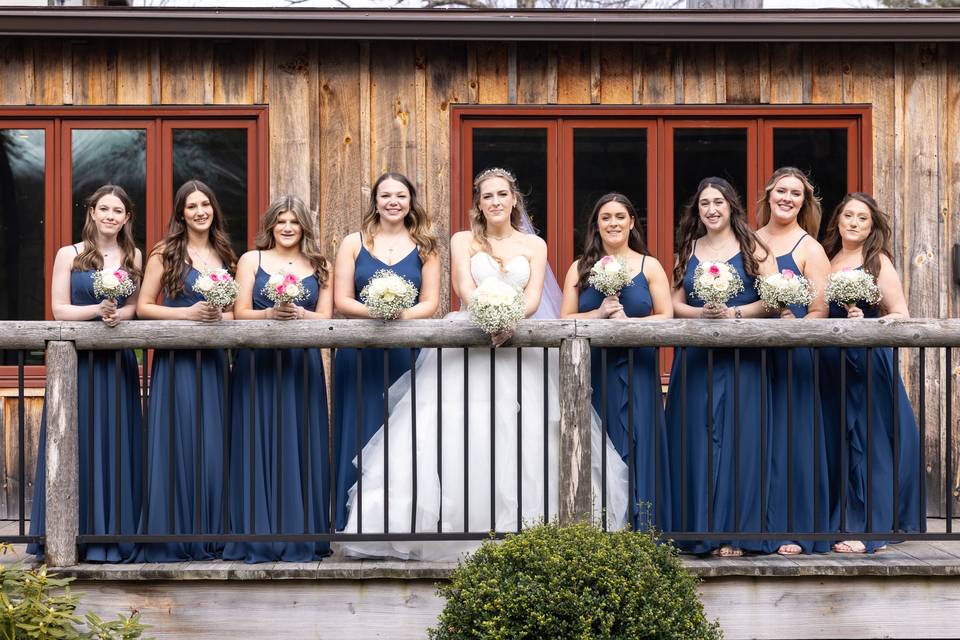 Bridal party photo