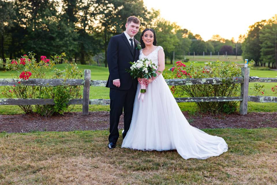 Bride & groom picture