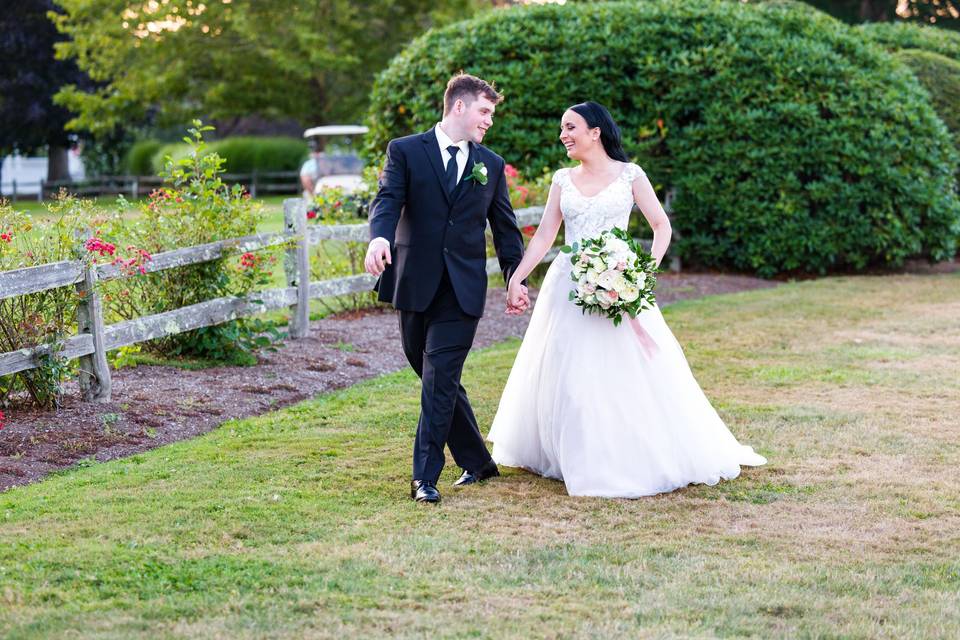 Bride & groom picture