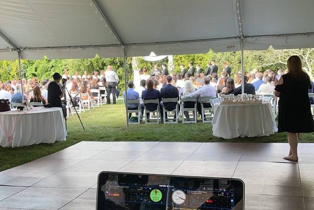 Dancefloor view