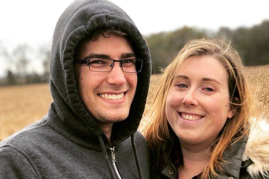 Up-close picture of myself (and my husband, who we just got married this year!)