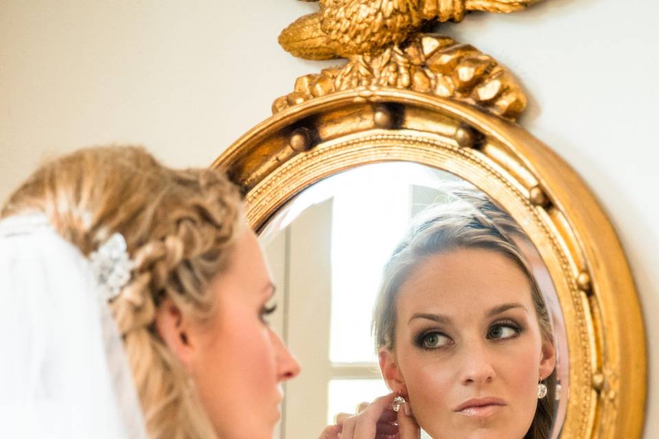 Bride's portrait