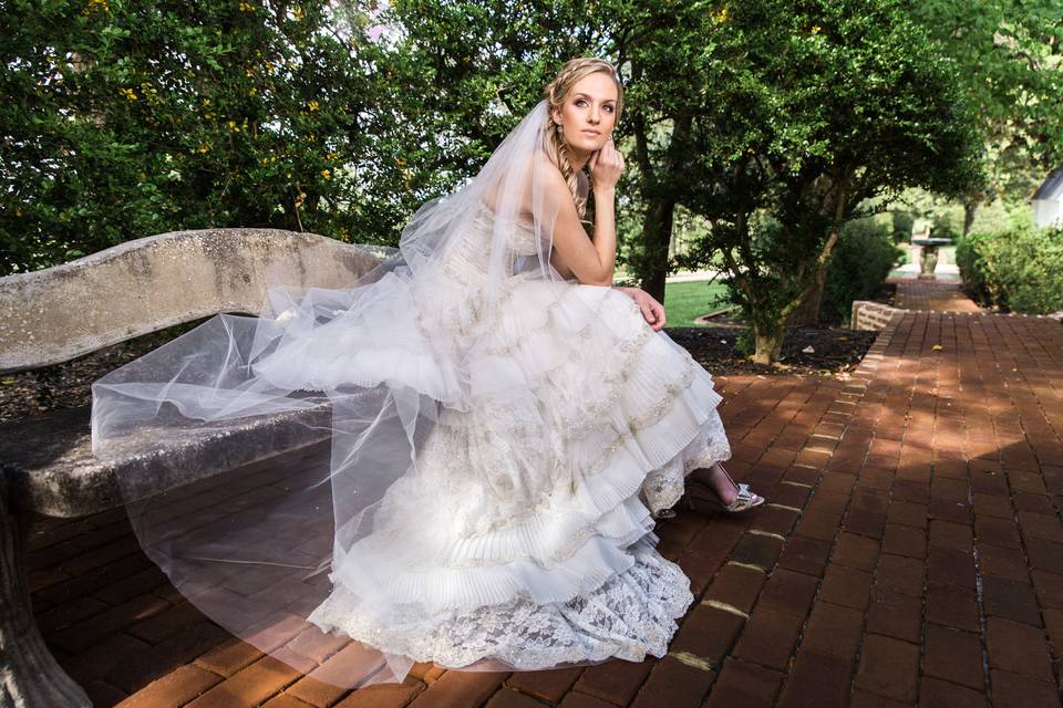 Bride's portrait