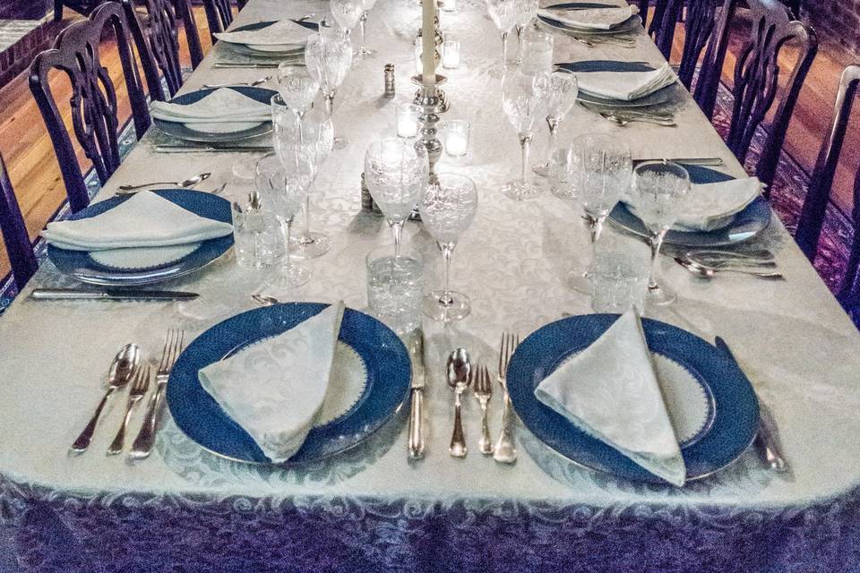 Head table setting