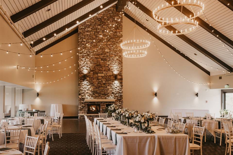 Ballroom with Cafe Lights