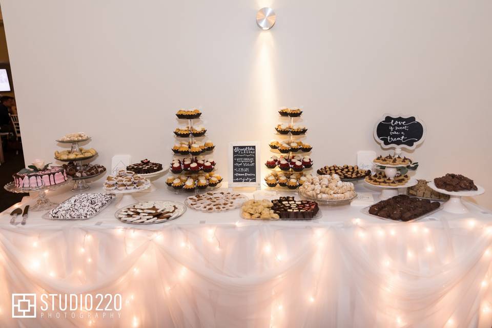 Dessert table