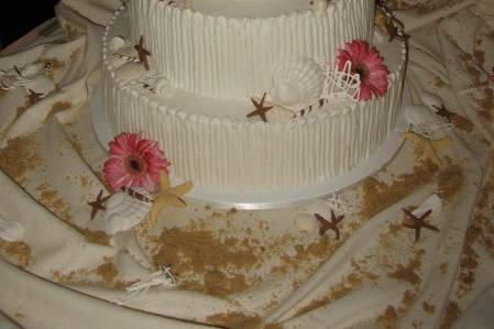 Sea shell cake