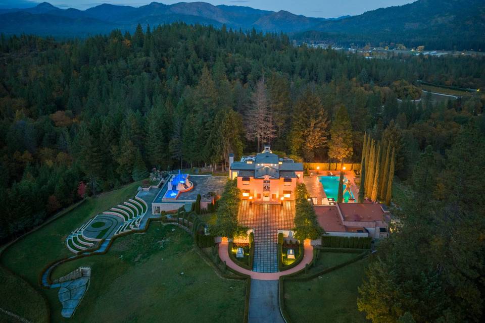 Bird Estate at Night