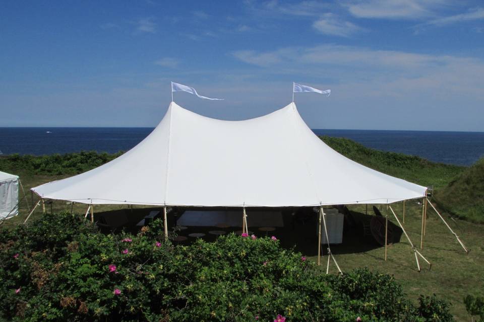 Sailcloth tent