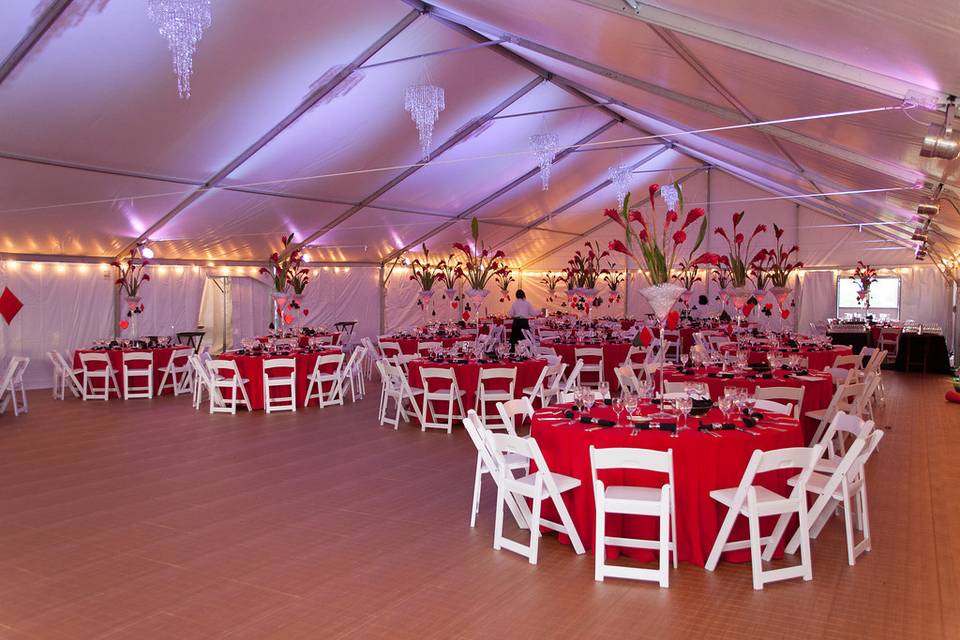 Sailcloth tent