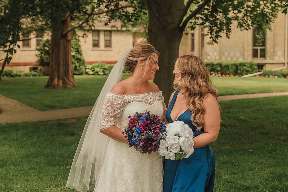 Bridal hair & makeup