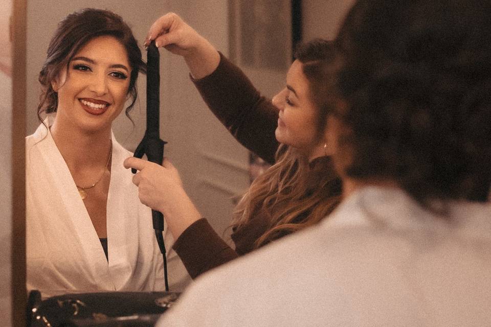Bridal hair & makeup