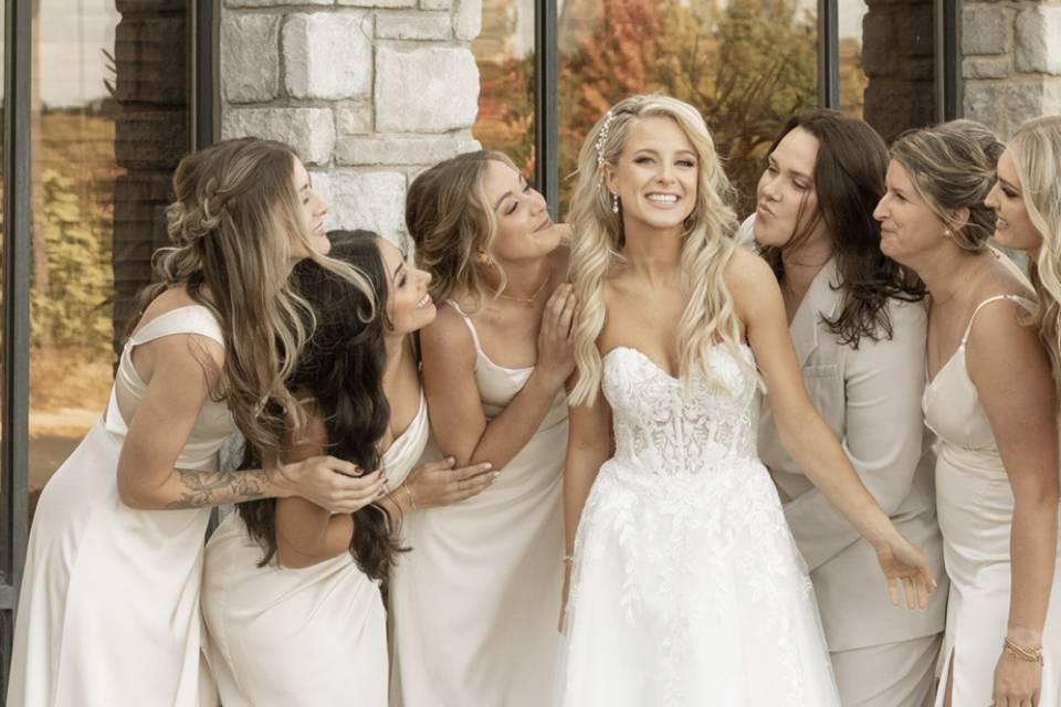 Bridal hair and makeup
