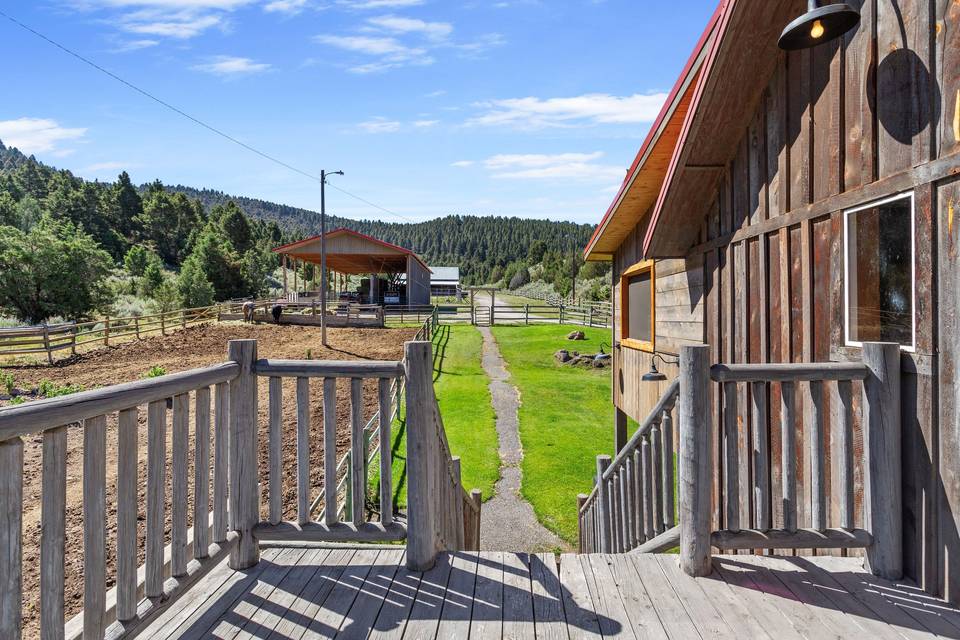 Back deck