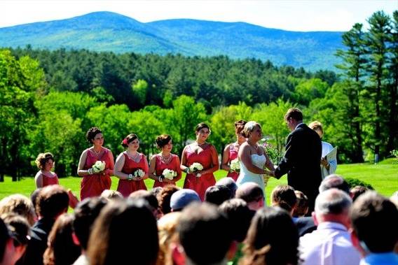 A wedding ceremony