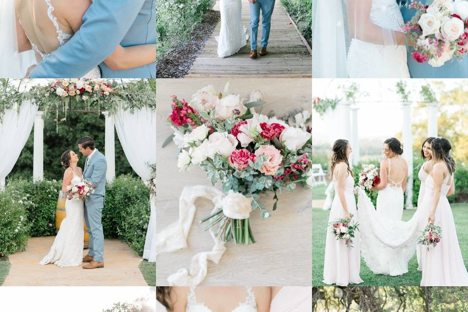 Wedding day grid