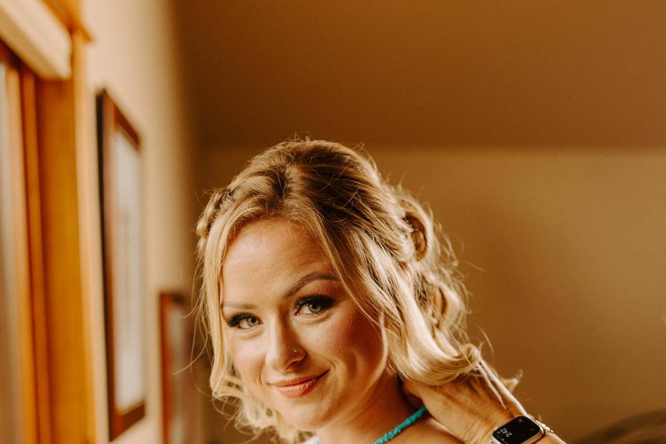 Bride makeup