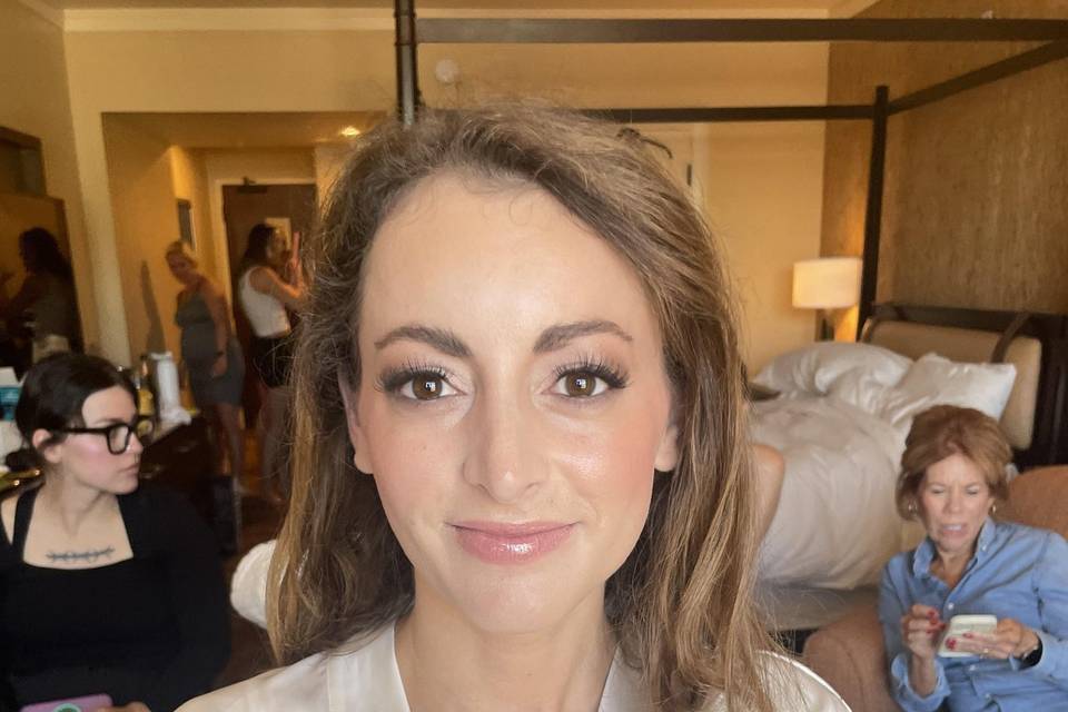 Bride makeup
