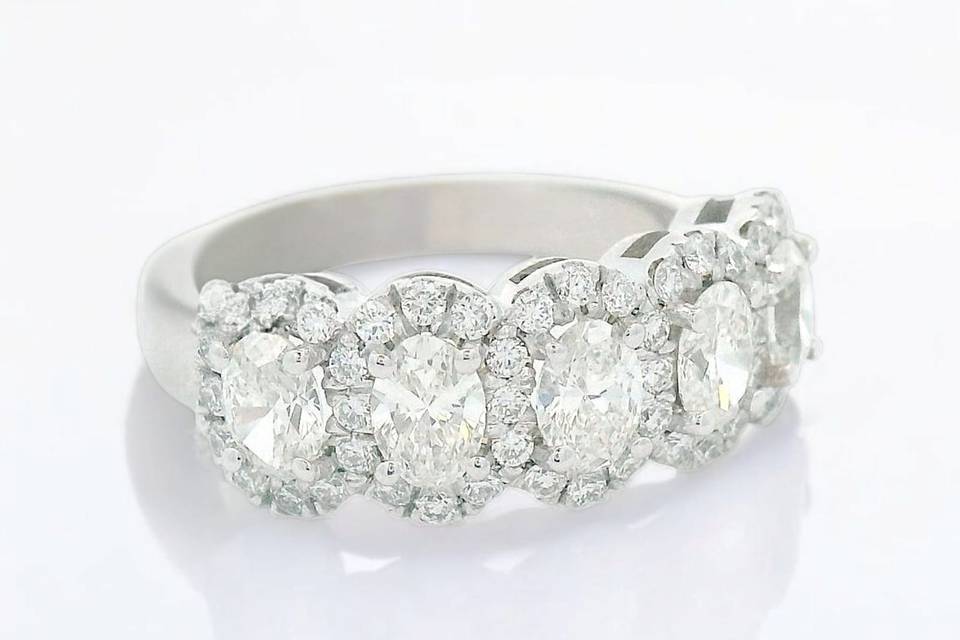 5 Stone Diamond Ring