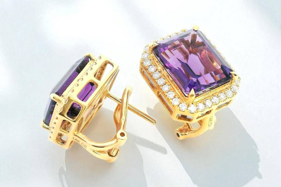 Amethyst Earrings