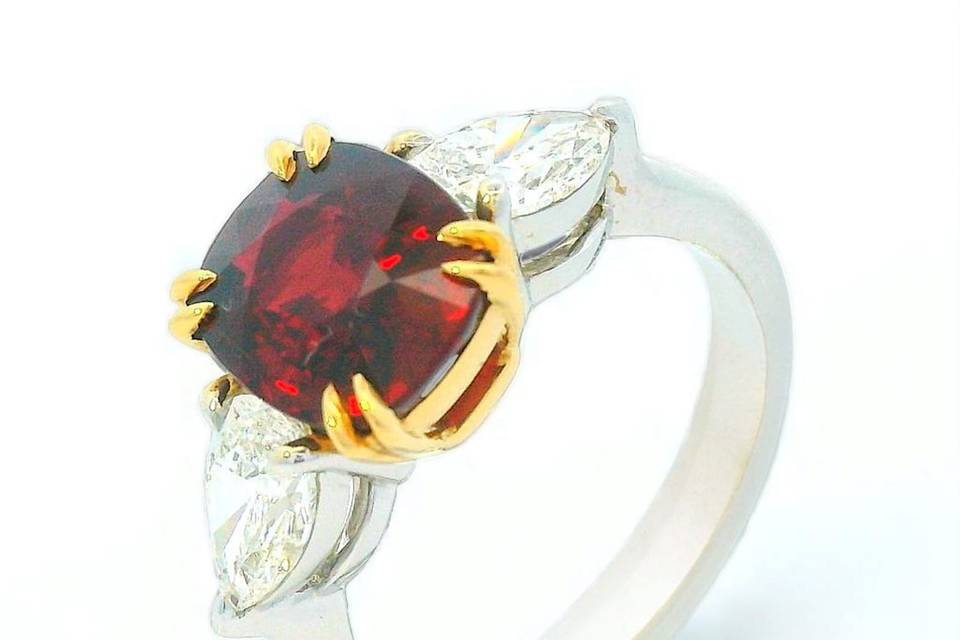 Ruby and Diamond Ring