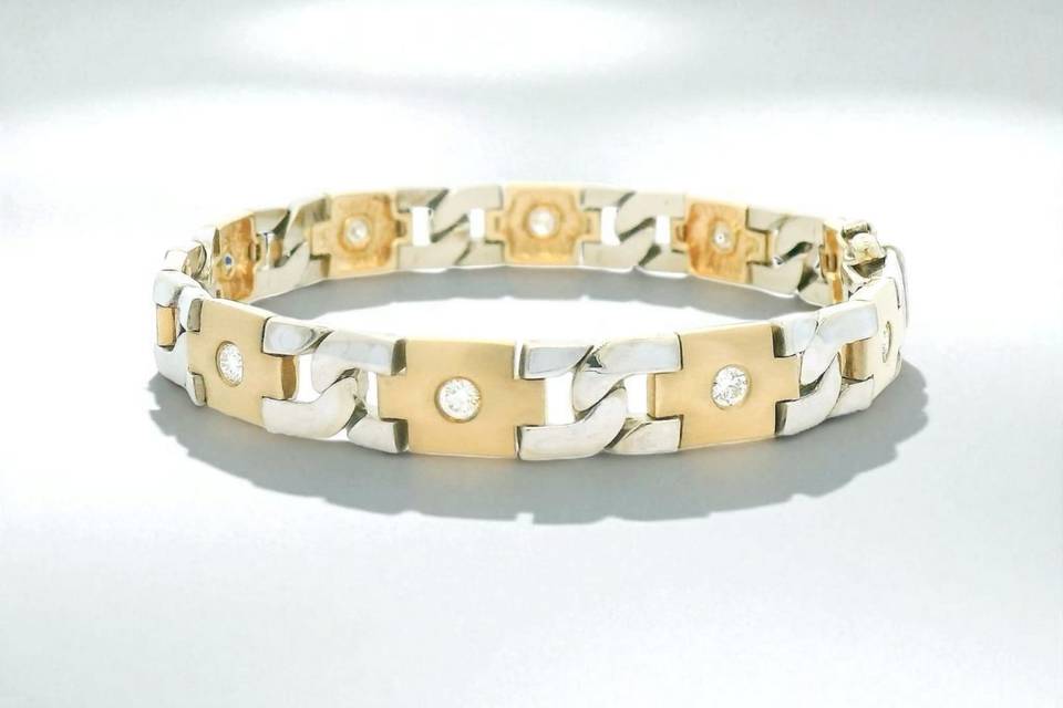 Gold Diamond Bracelet