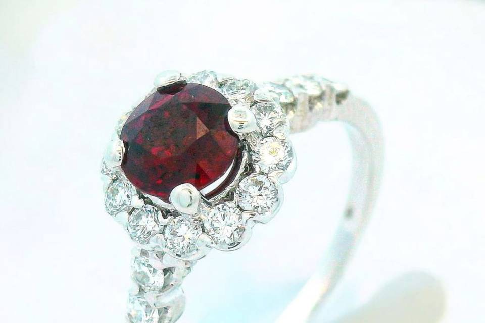 Ruby and Diamond Ring