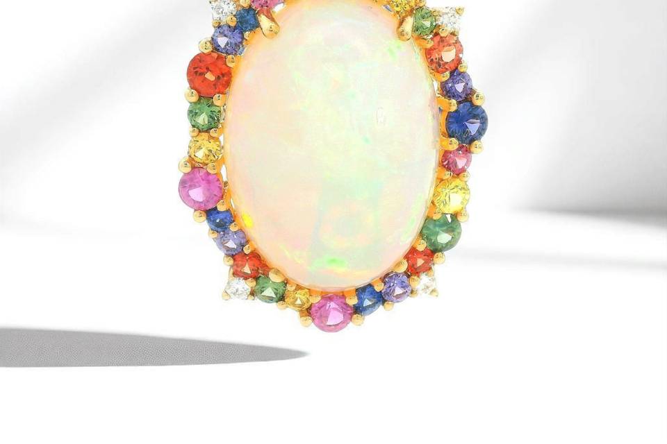 Opal Multi Colored Sapphires