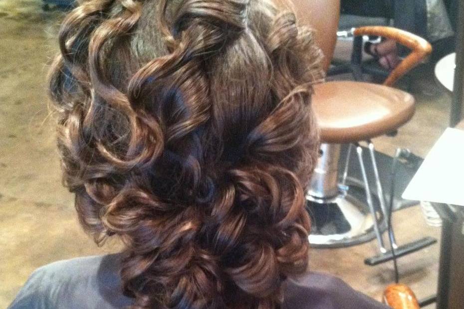 Hair by Kristen Davis