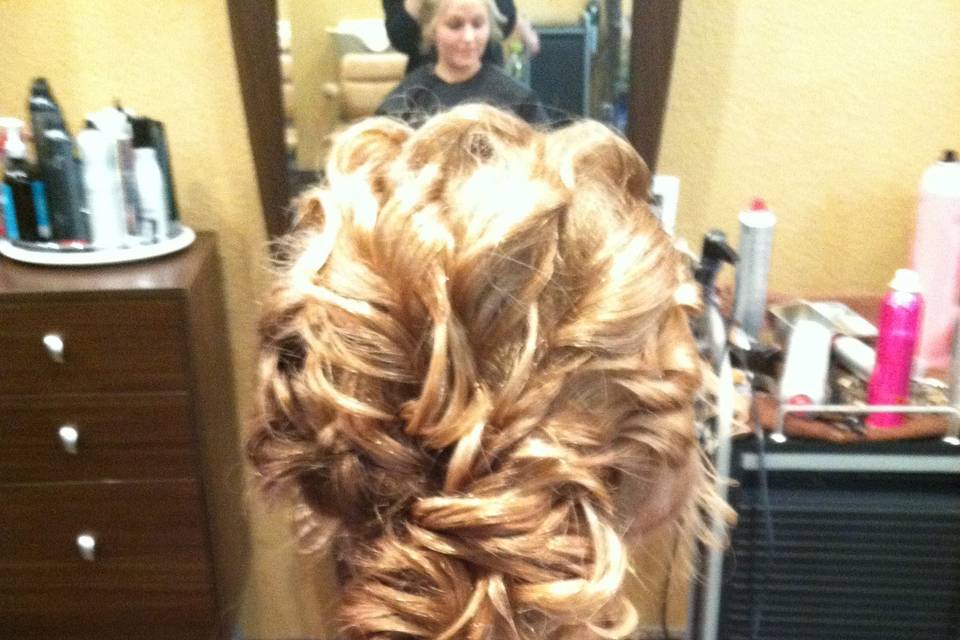 Hair by Kristen Davis