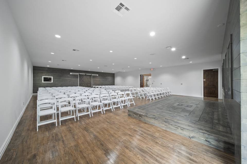 Indoor Ceremony Room