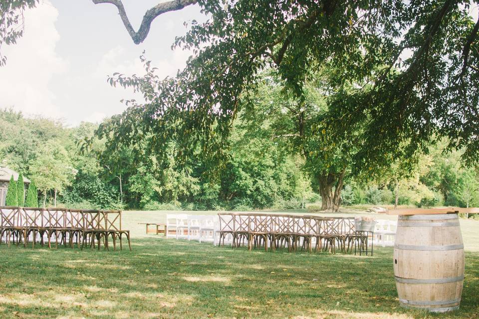 Ceremony area