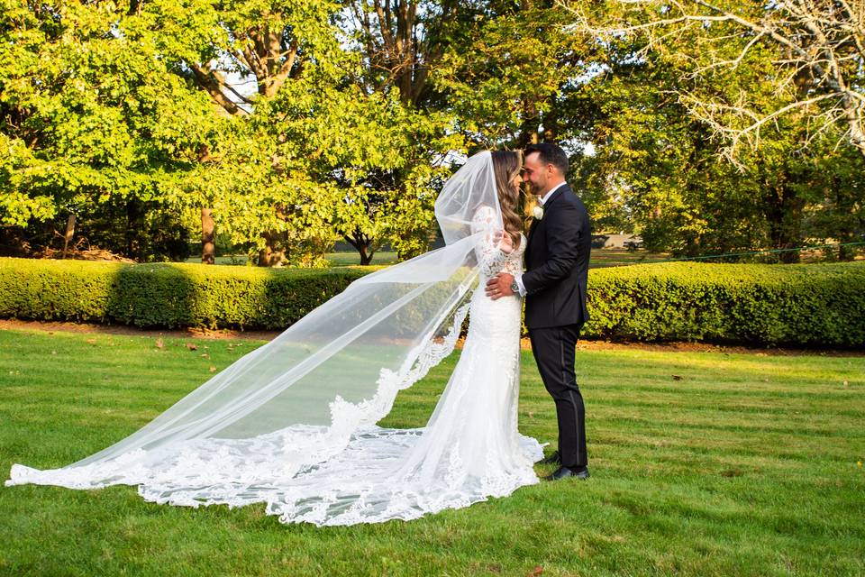 Bride  & Groom at The Carltun