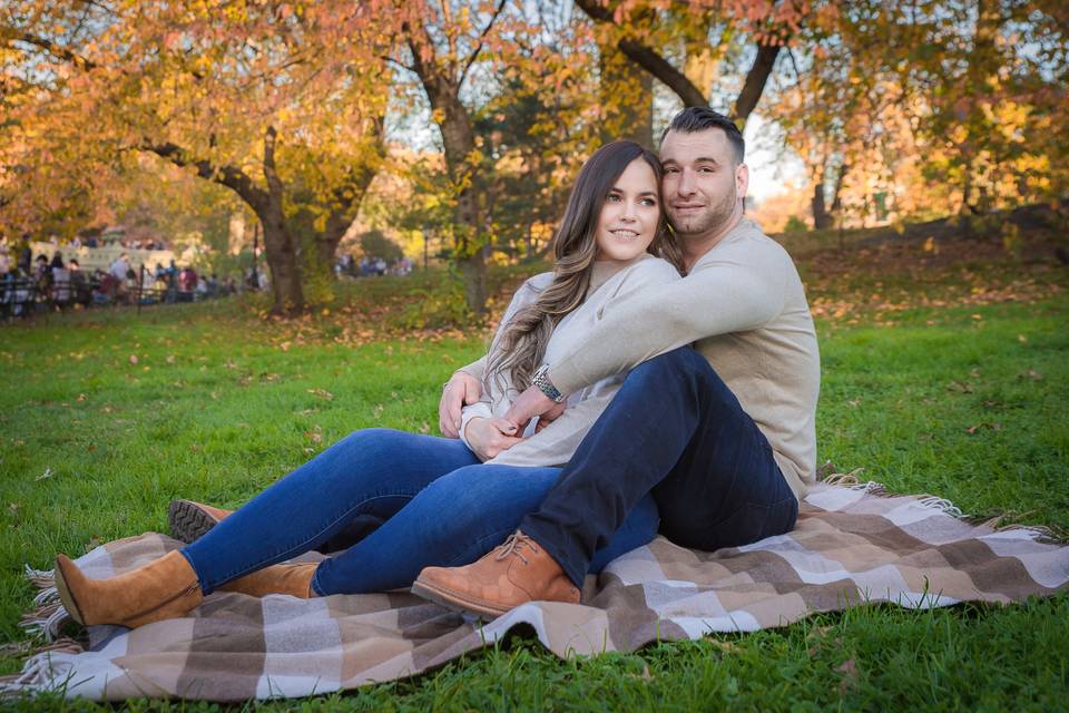 Engagement Photo @Central Park