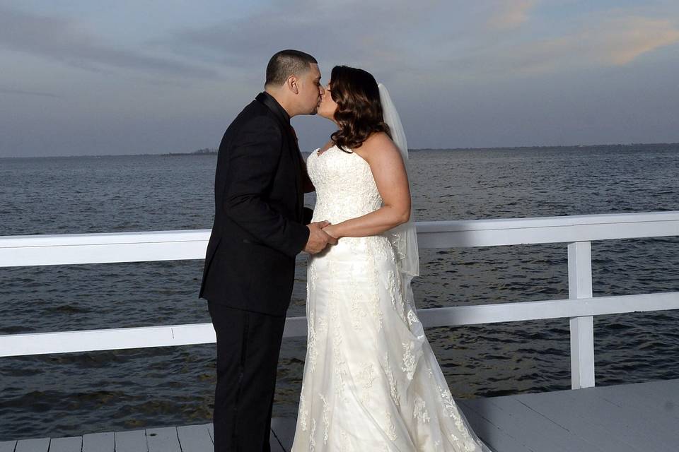 Bride & Groom Wedding Portrait