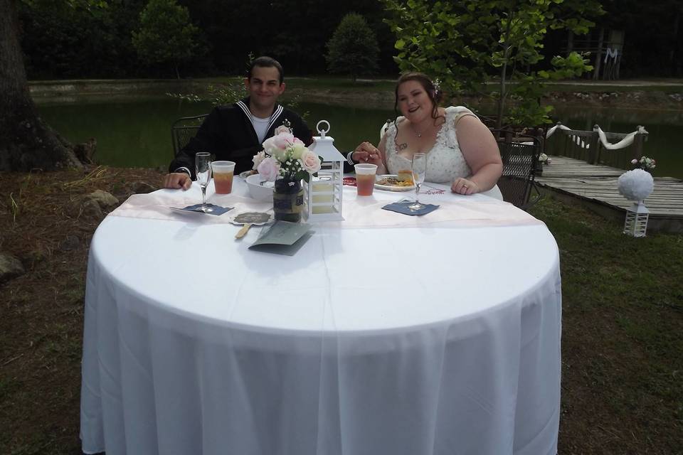 Bride and groom