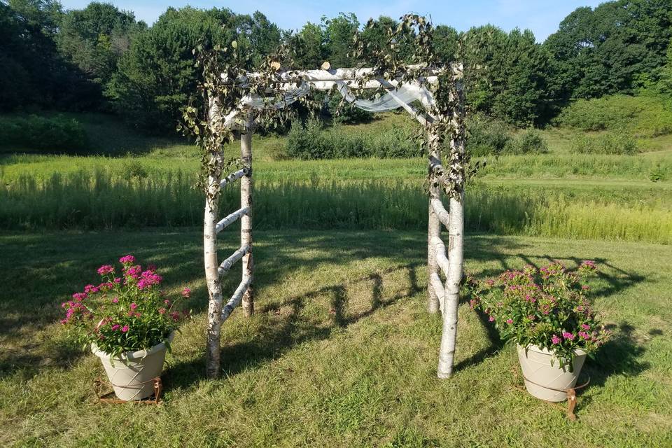 Decorate your own arbor