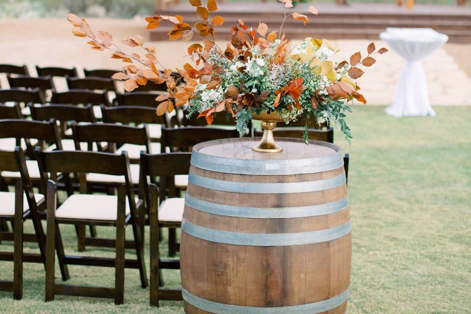 Ceremony decor