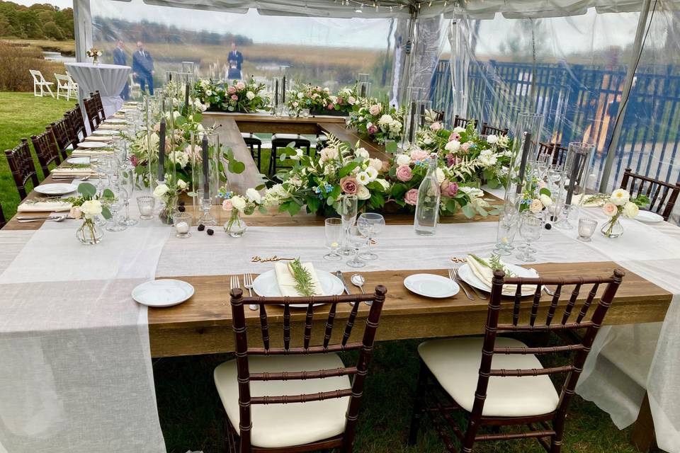 Smaller event table setting