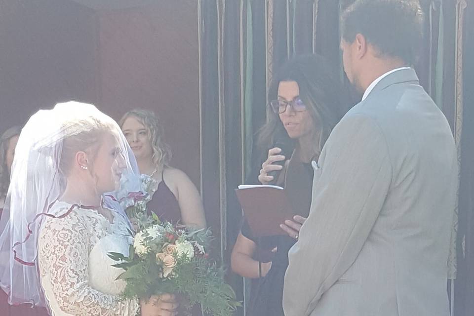 Exchanging vows