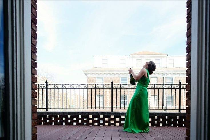 Loose Mansion - Bridal Suite Balcony Photo Credit : Solar Photography