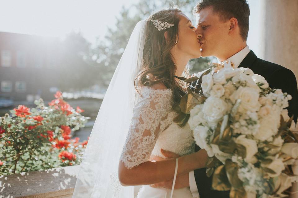 Couple on the Portico Deck, photo credit: Bethany and Camera