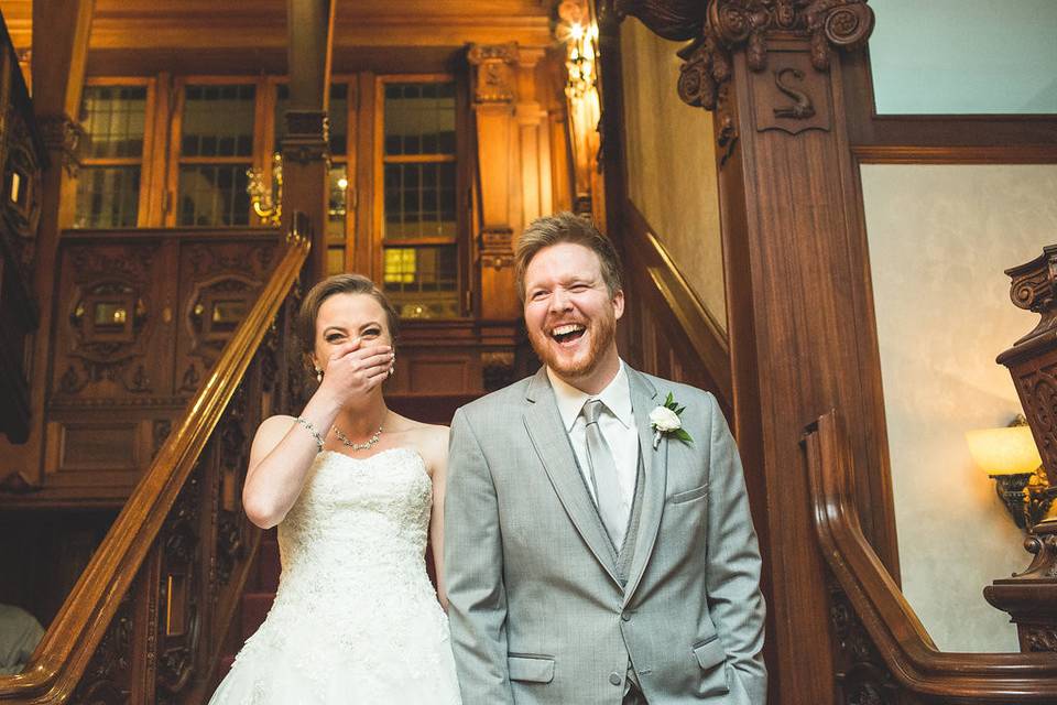 Loose Mansion - Grand Staircase Photo Credit : Heirloom Photography