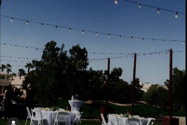Driving Range Wedding