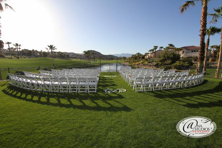 Outdoor wedding