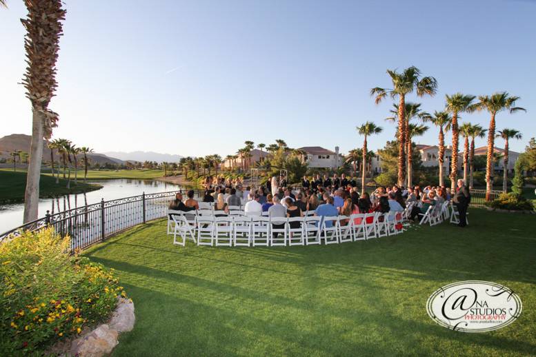 Outdoor wedding