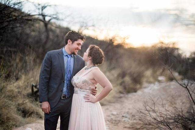 Creative couple portrait