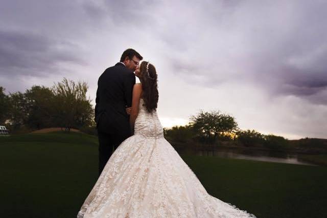 Creative couple portrait